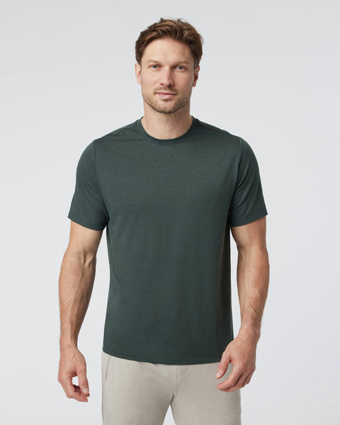 Men's Current Tech Tee | Aspen Heather