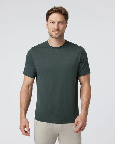 Men's Current Tech Tee | Aspen Heather