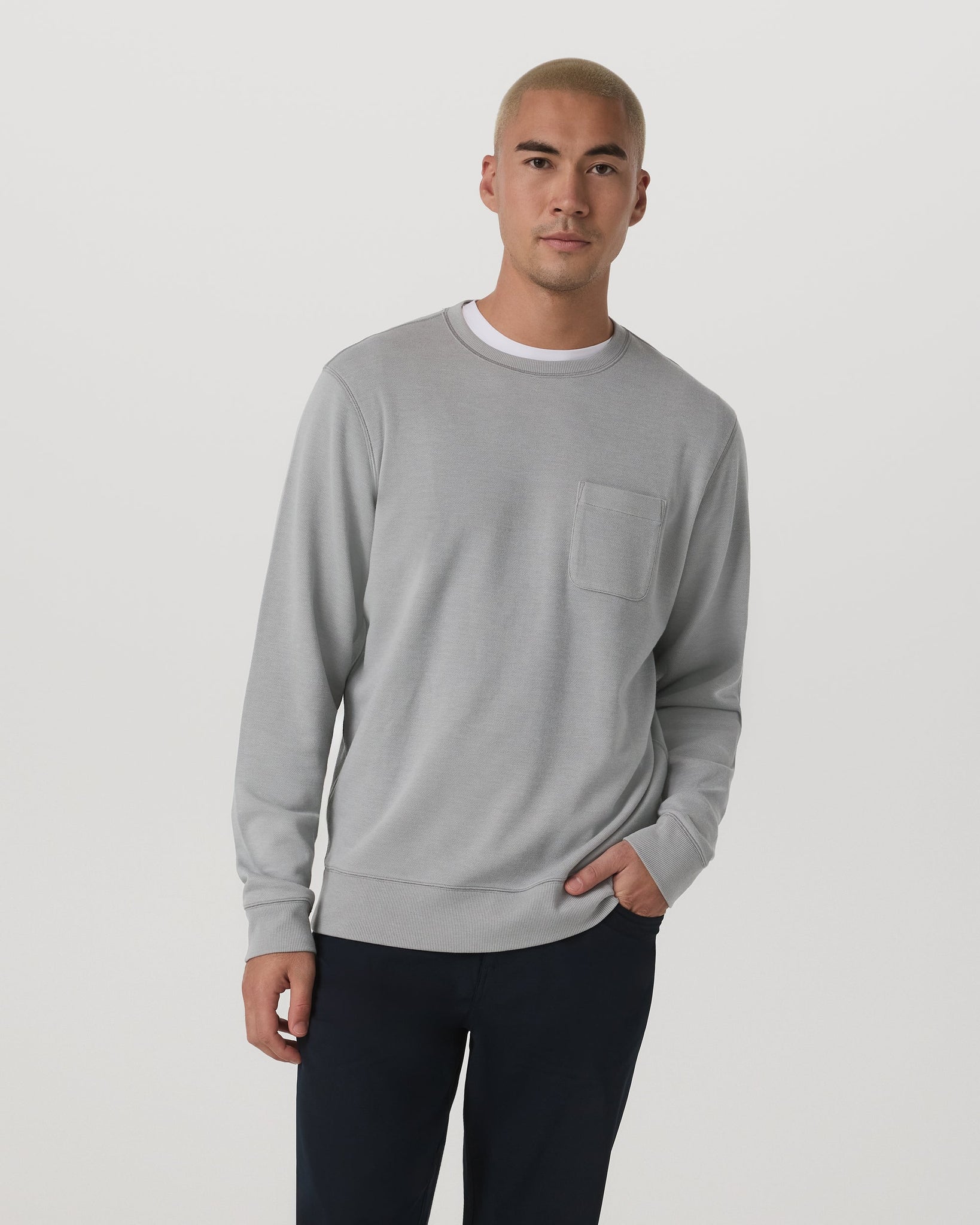 Men's Jeffreys Crew 2.0 | Grey
