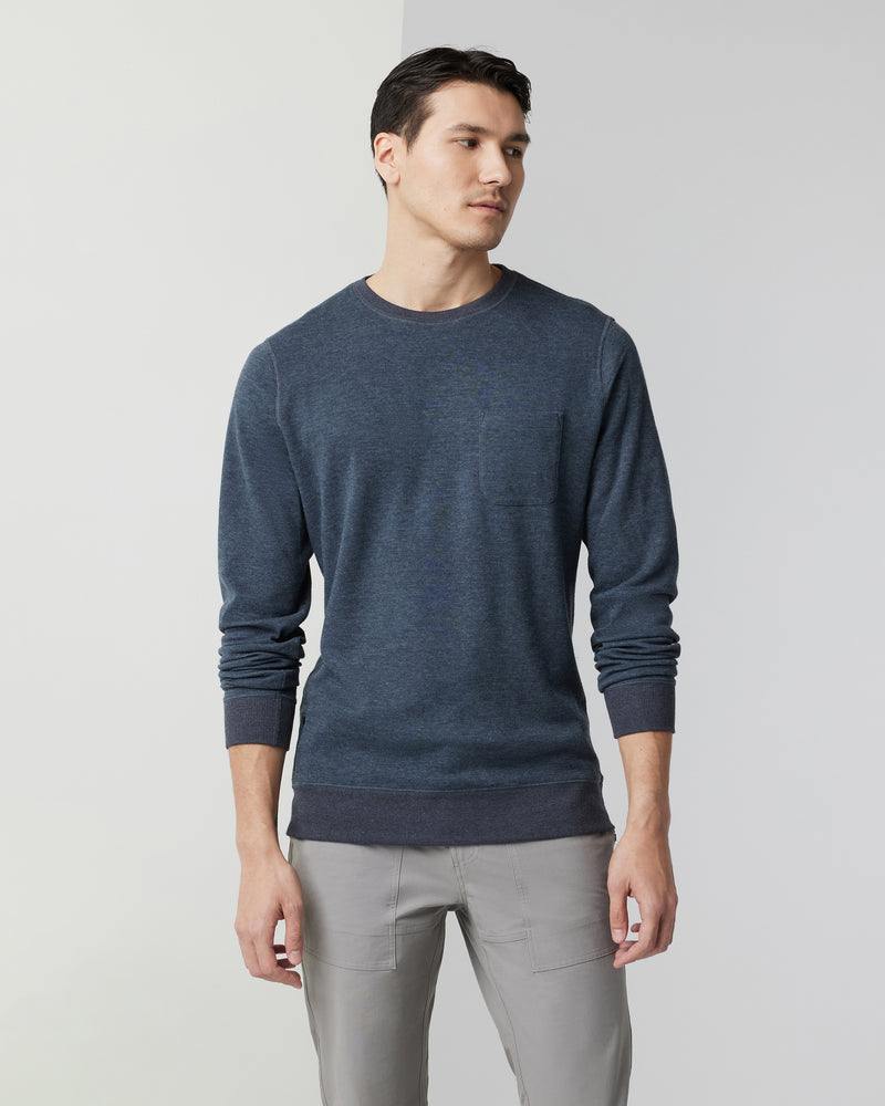 Men's Jeffreys Pullover | Navy Heather