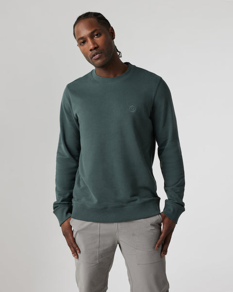 Men's Cypress Crew | Smoked Beryl