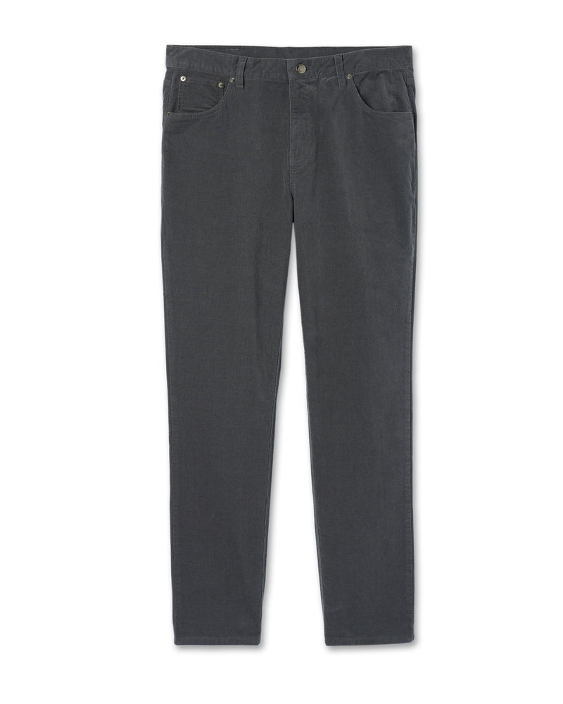 Optimist 5 Pocket Cord Pant |Dark Pewter