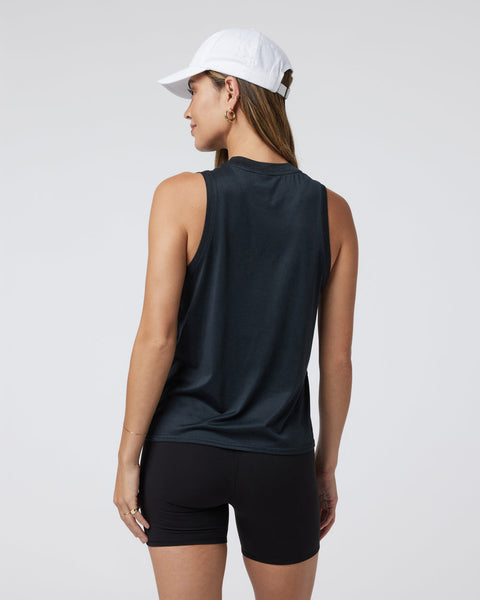 Women's Energy Top - Long | Black Heather