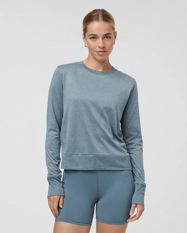 Women's Daydream Crew | Smoke Blue Heather