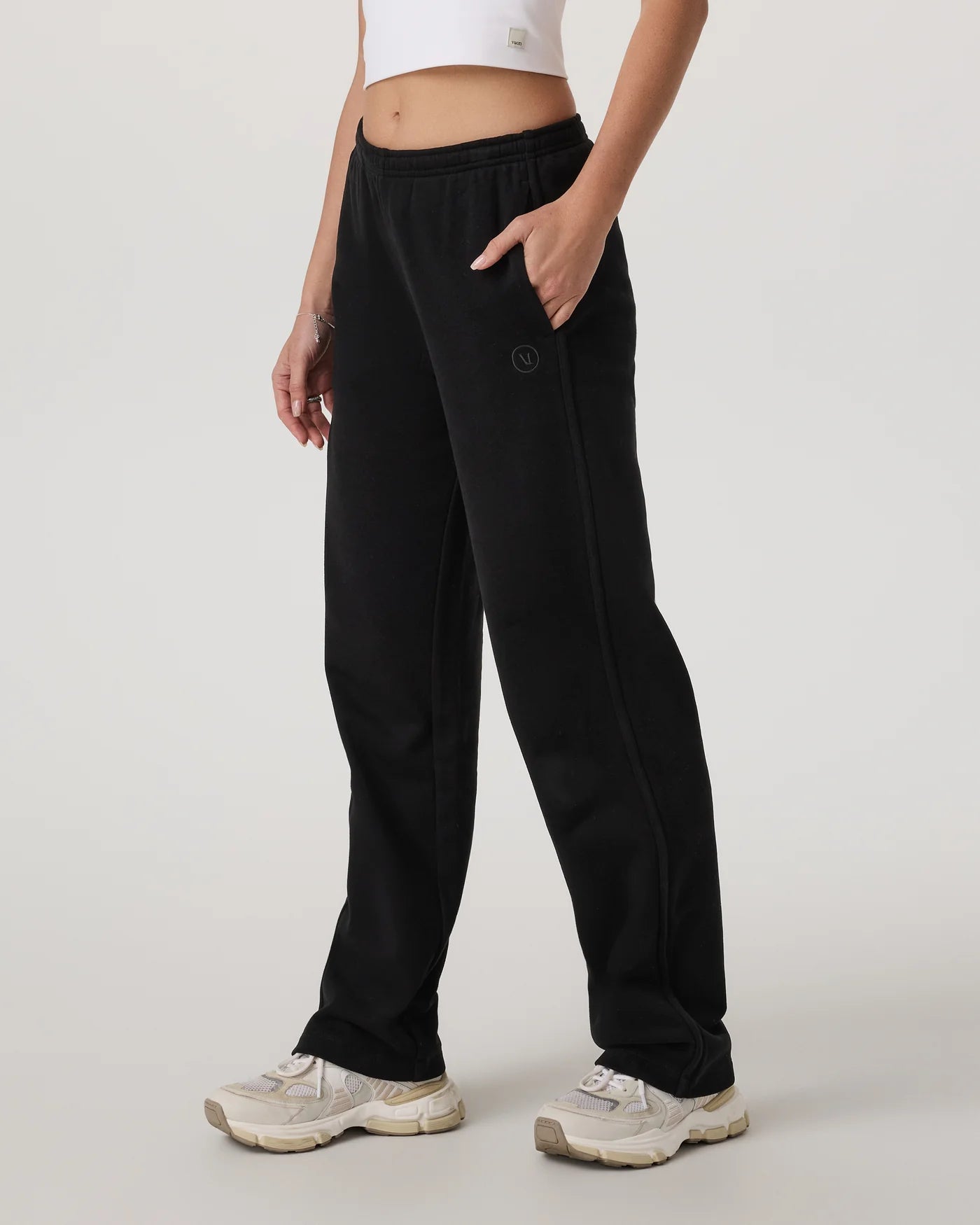 Sedona Straight Leg Sweatpant| Black