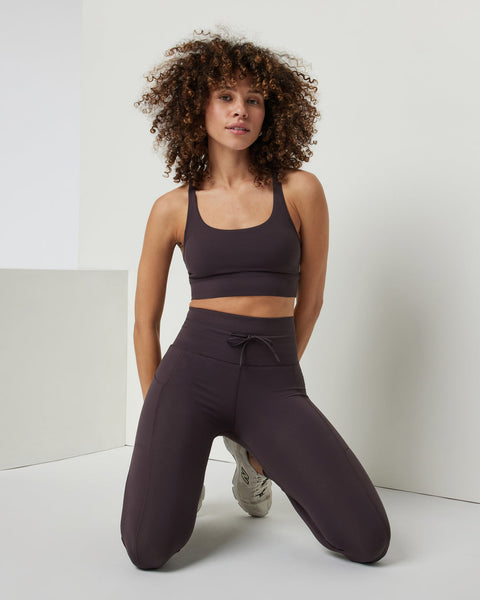 Women's Daily Pocket Legging | Sangria