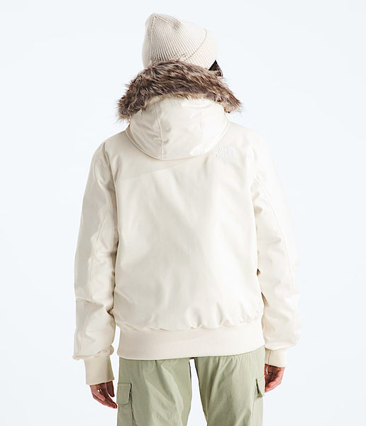 Women's Bomber Jacket | White Dune