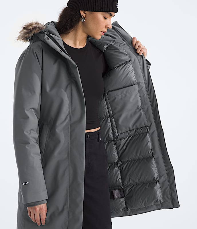 Women's Arctic Parka | Smoked Pearl