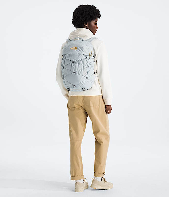 Borealis Luxe Backpack |Frost Grey/Gold