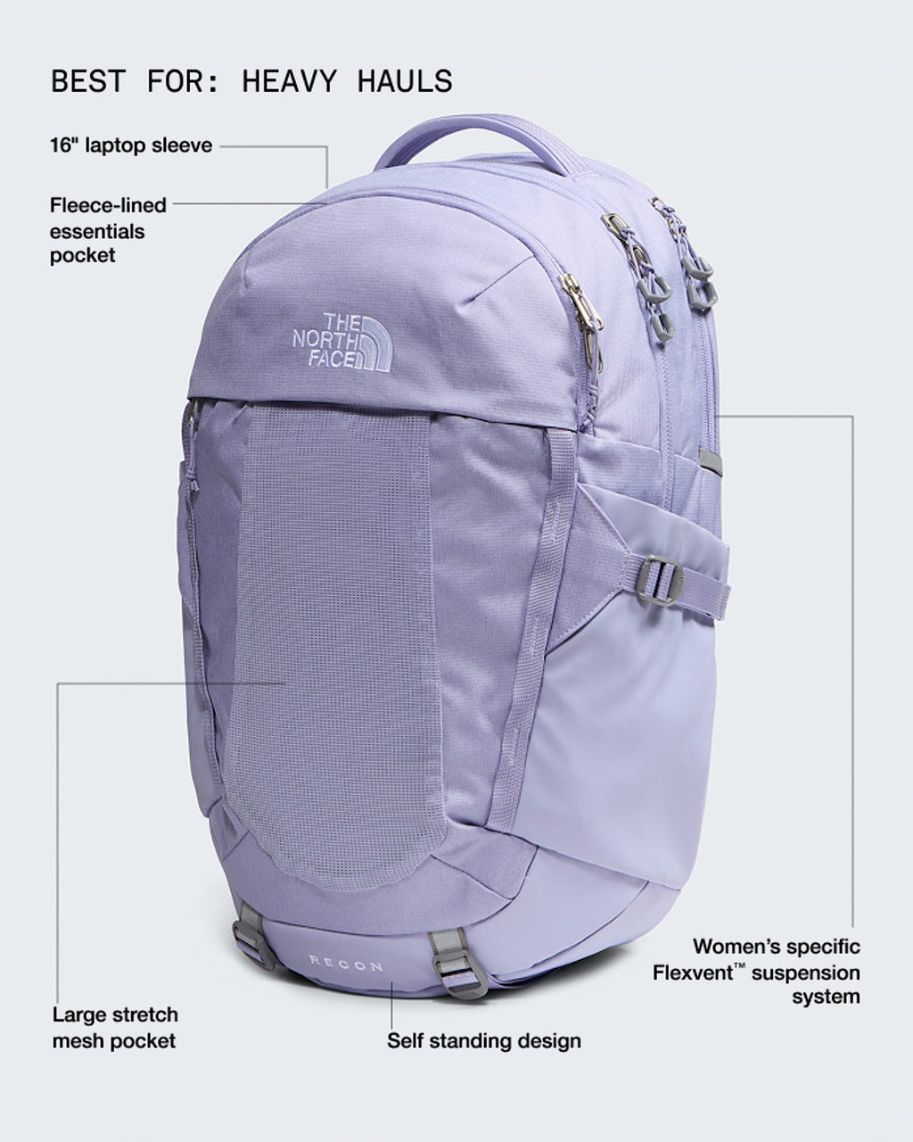 Women's Recon Backpack | Pale Plum