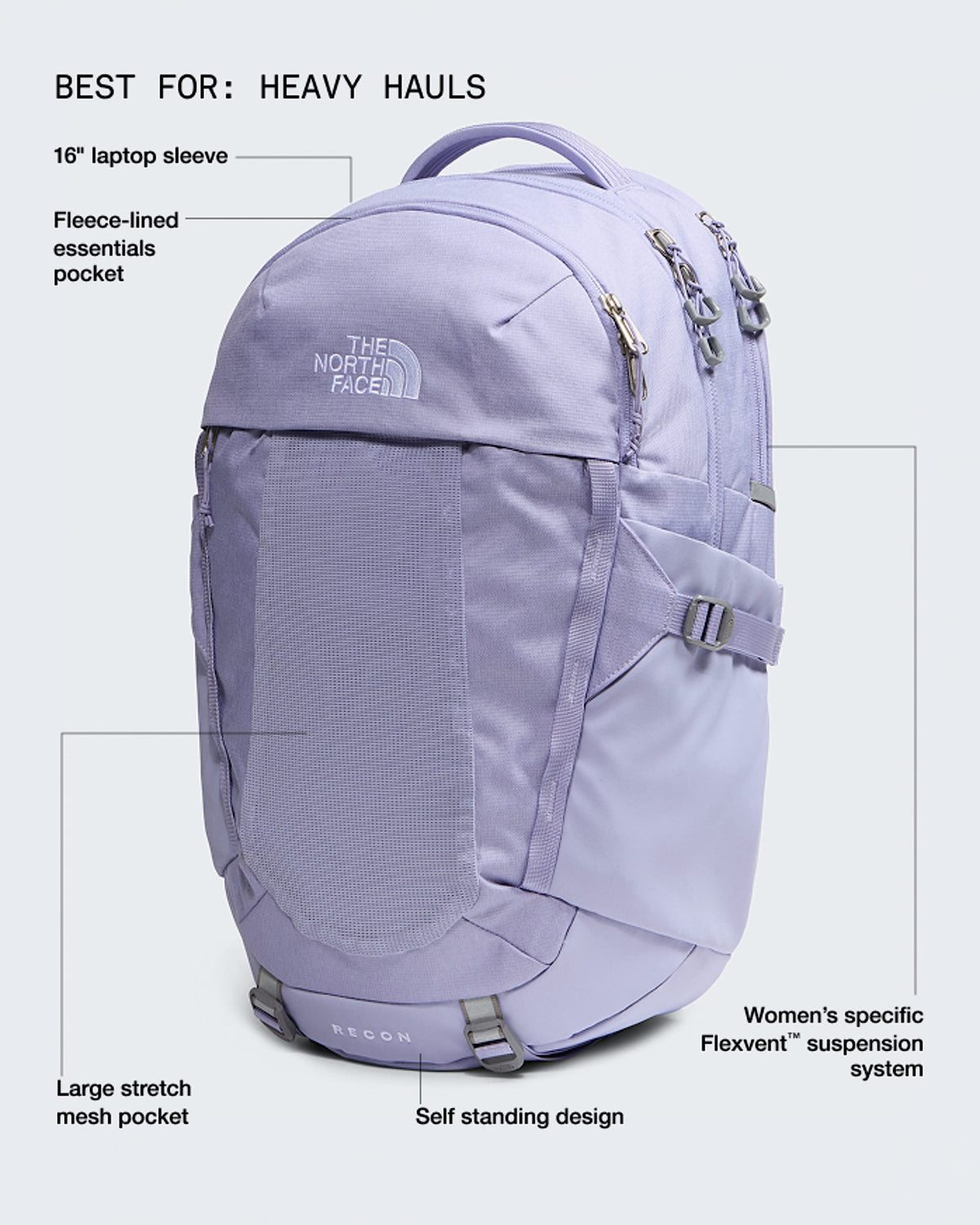 Women's Recon Backpack | Pale Plum