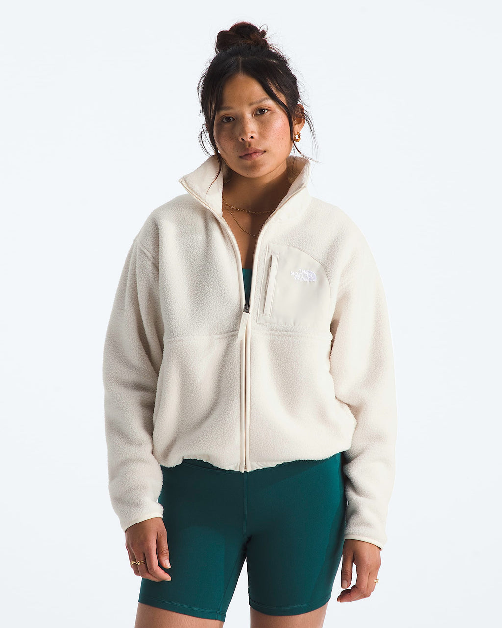 Women's Yumiori Full Zip | White Dune