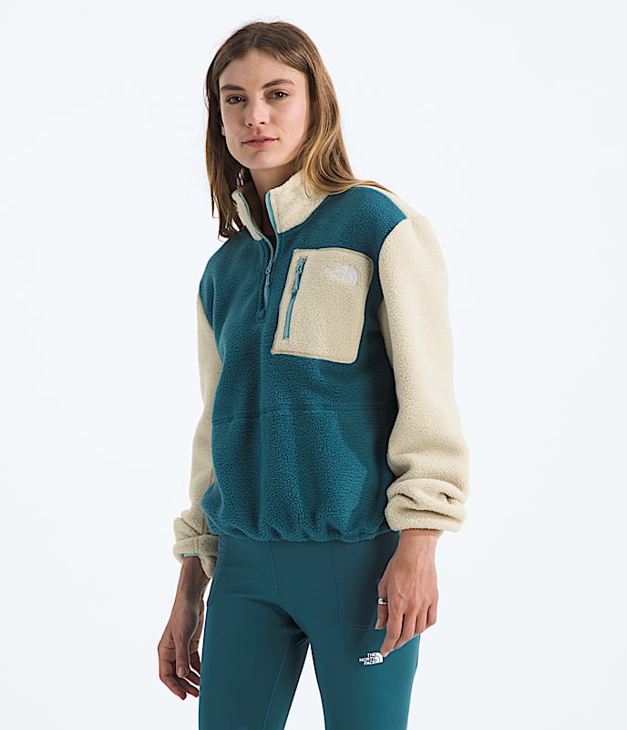 Women's Yumiori  1/4 Zip | Space/Gravel/Blue