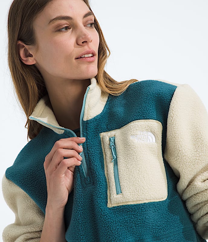 Women's Yumiori  1/4 Zip | Space/Gravel/Blue