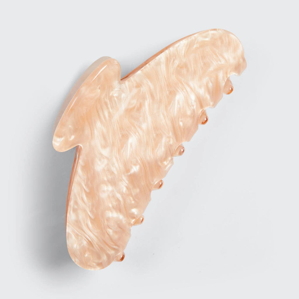 Marble Claw Clip - Blonde