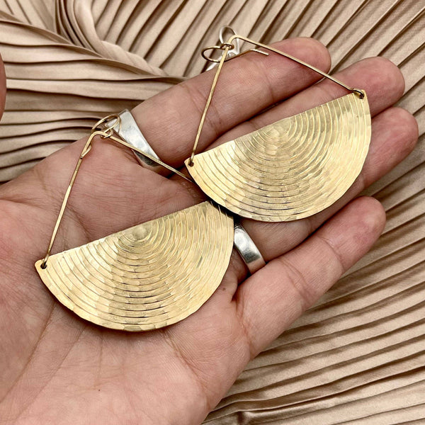 Handmade Wave Earrings
