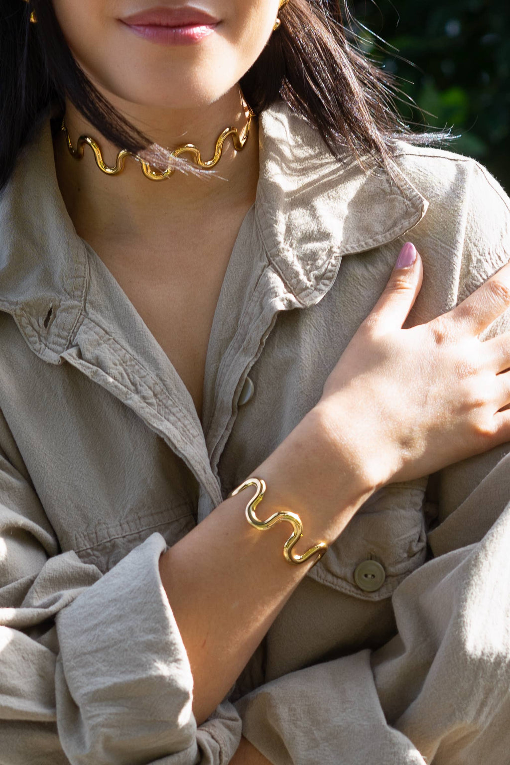 Alma Cuff | 18K Gold Plated