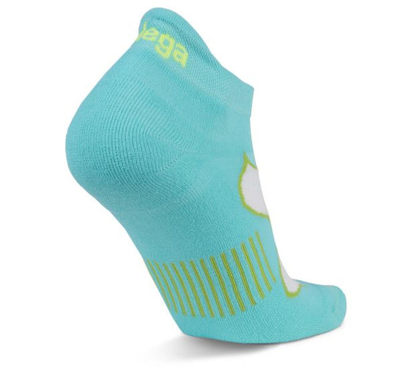 Women's Enduro No-Show | Turquoise/Lime