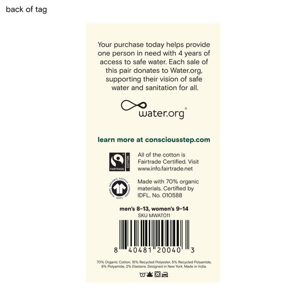 Socks that Give Water (Blue Fair Isle)