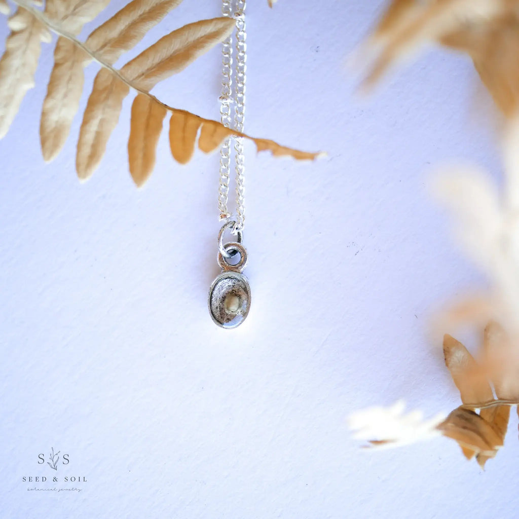 Tiny Oval Necklace