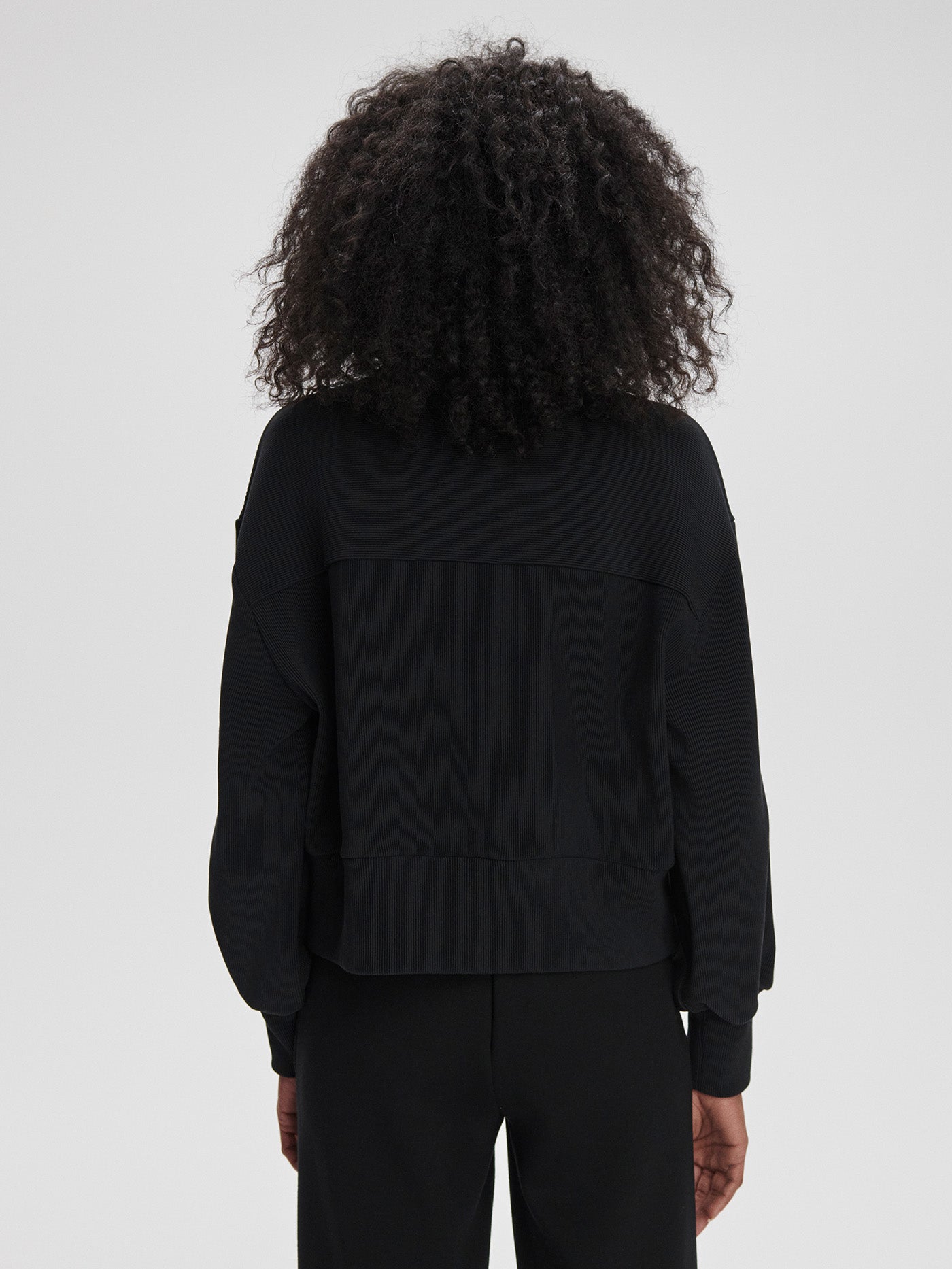 Women's Gibbs Zip Through Sweat | Black