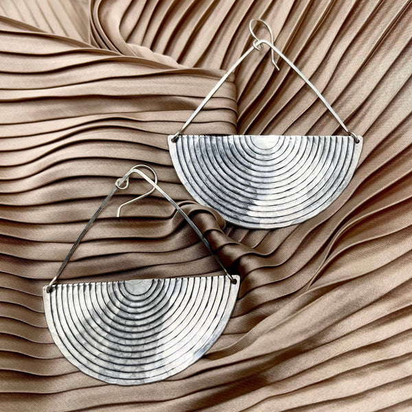 Handmade Wave Earrings