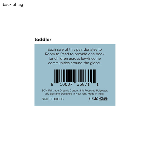 Kids Socks that Give Books