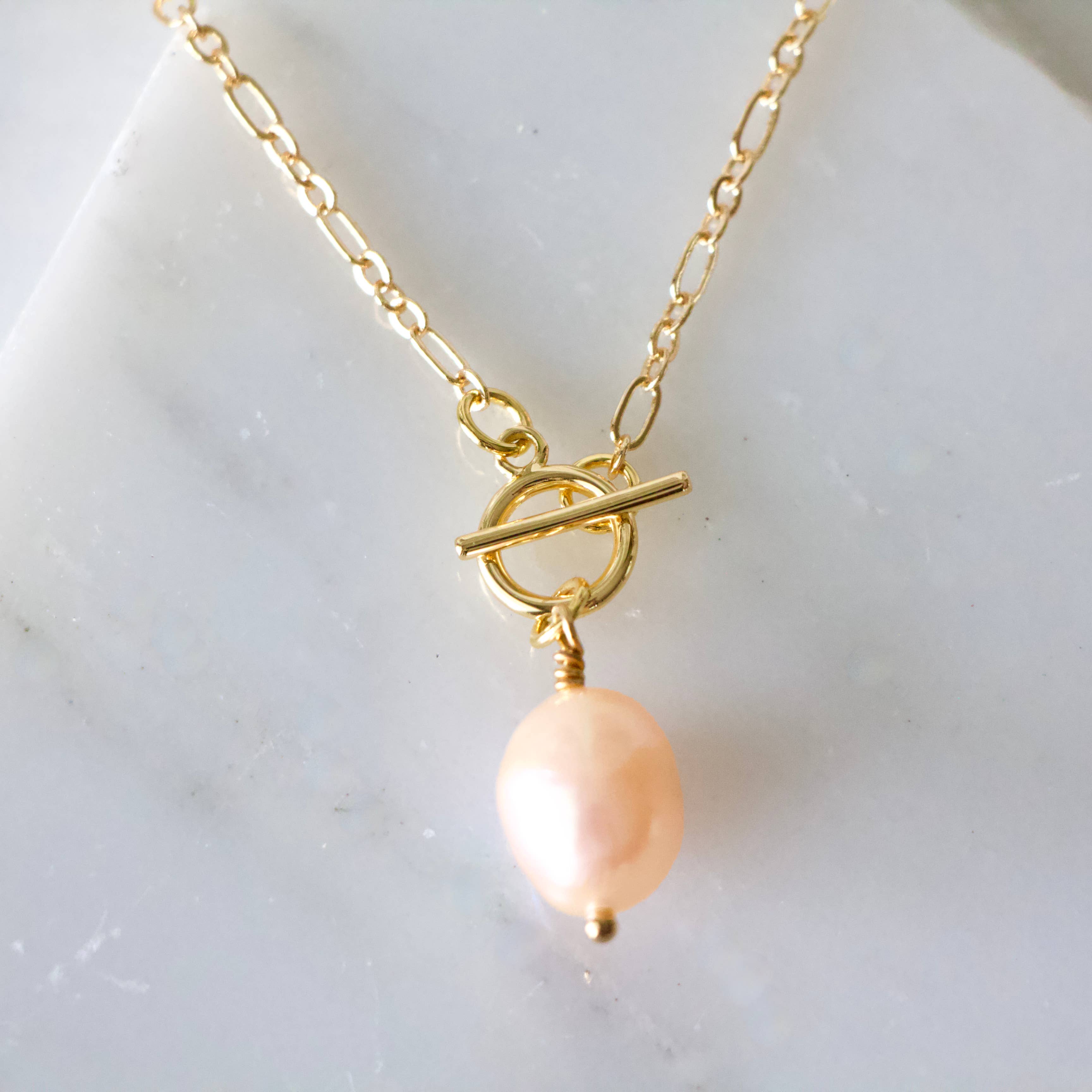 Blush Pearl Necklace