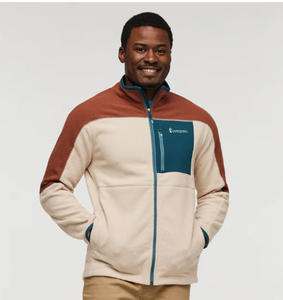 Men's Abrazo Fleece Full Zip Jacket | Oatmeal