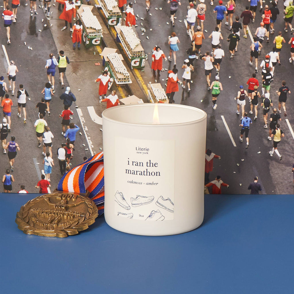I Ran The Marathon| Candle