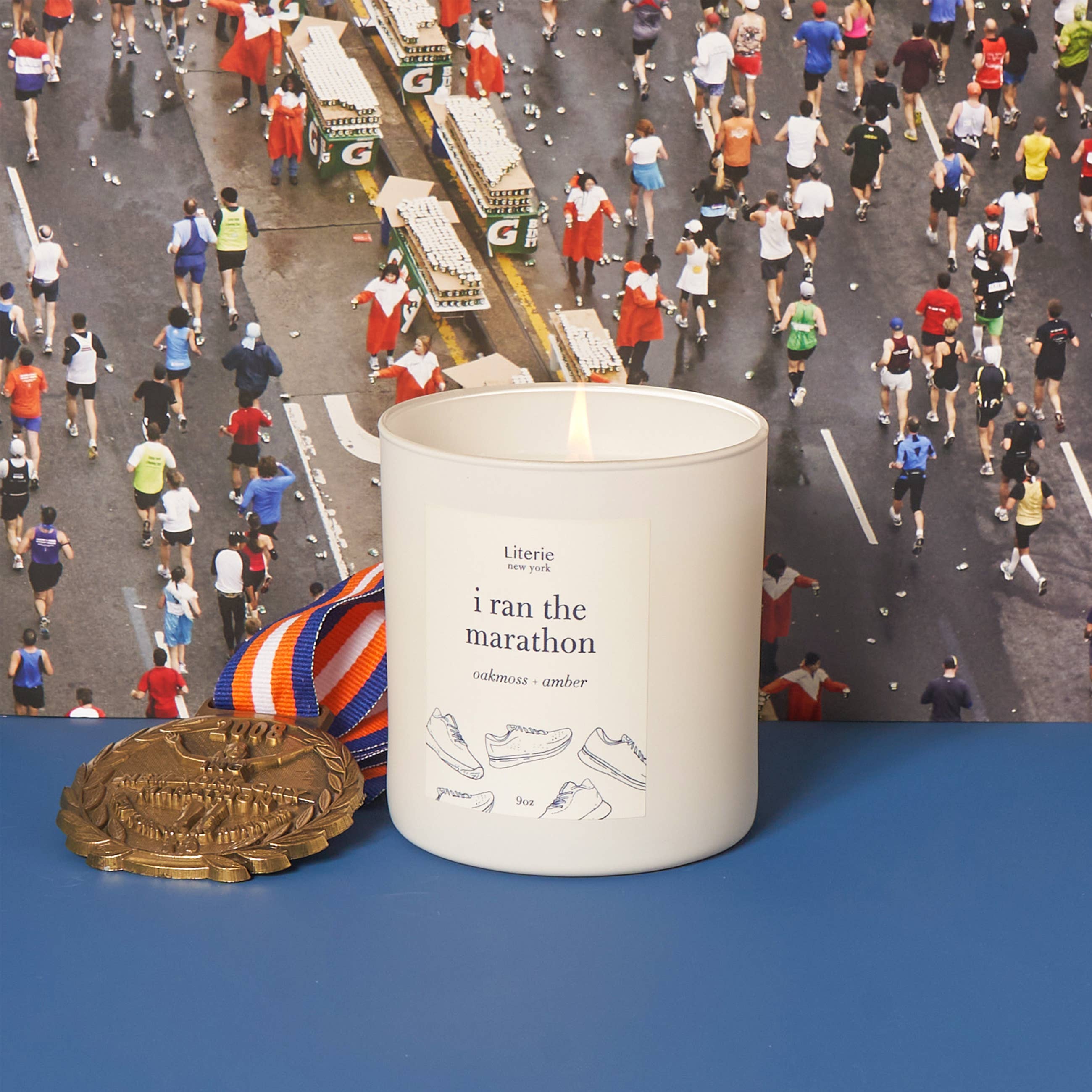 I Ran The Marathon| Candle