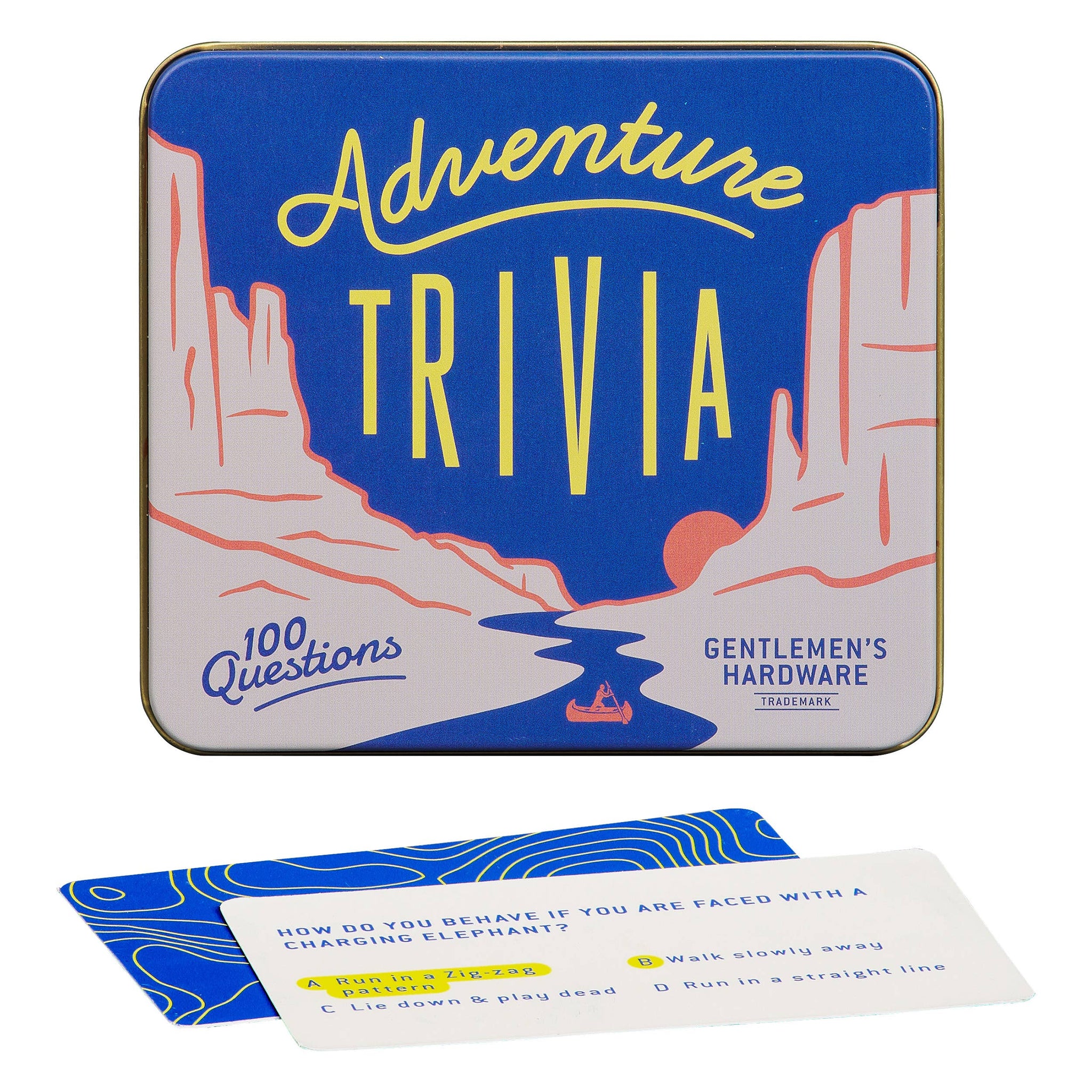 Adventure Trivia | 100 Card Game Set