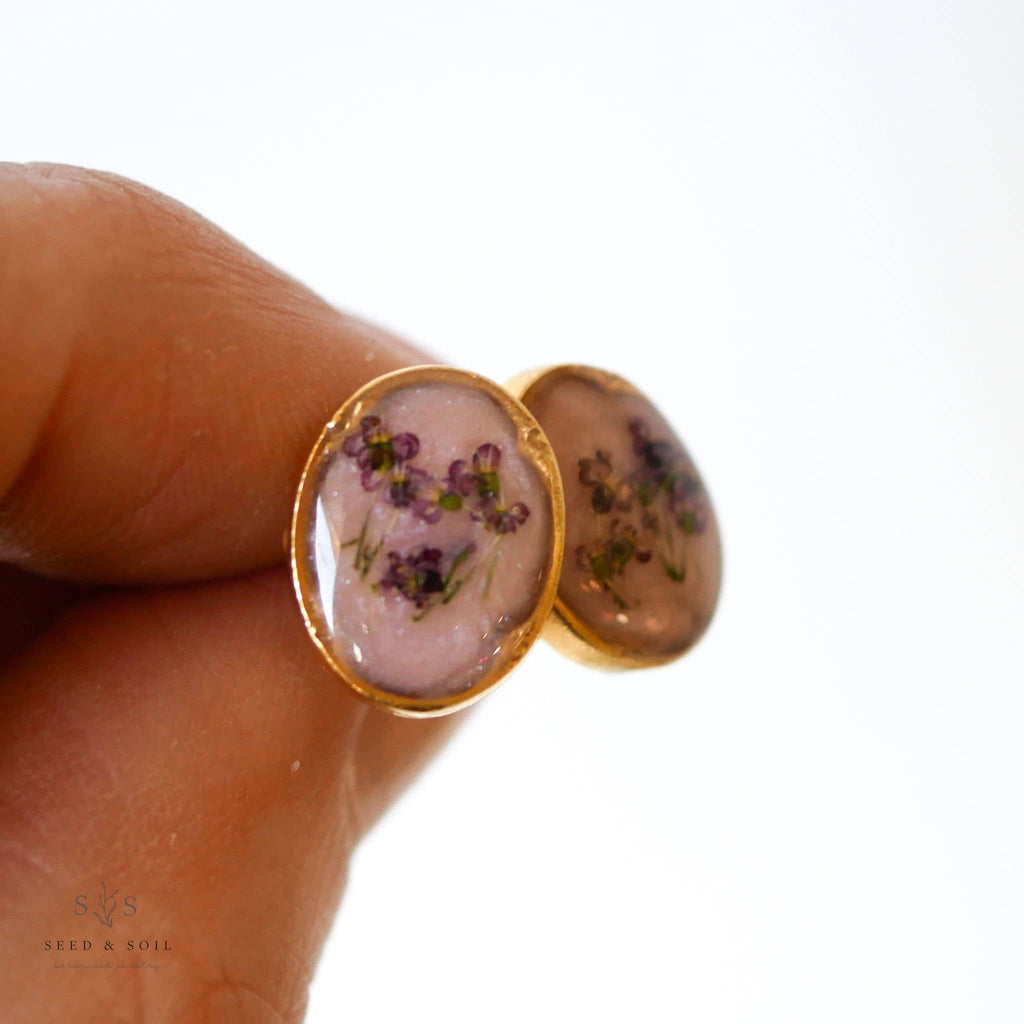 Petite Blossom Studs | Gold