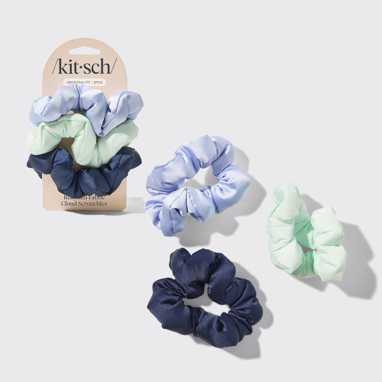 Cloud Scrunchies 3pc Set | Garden Bouquet