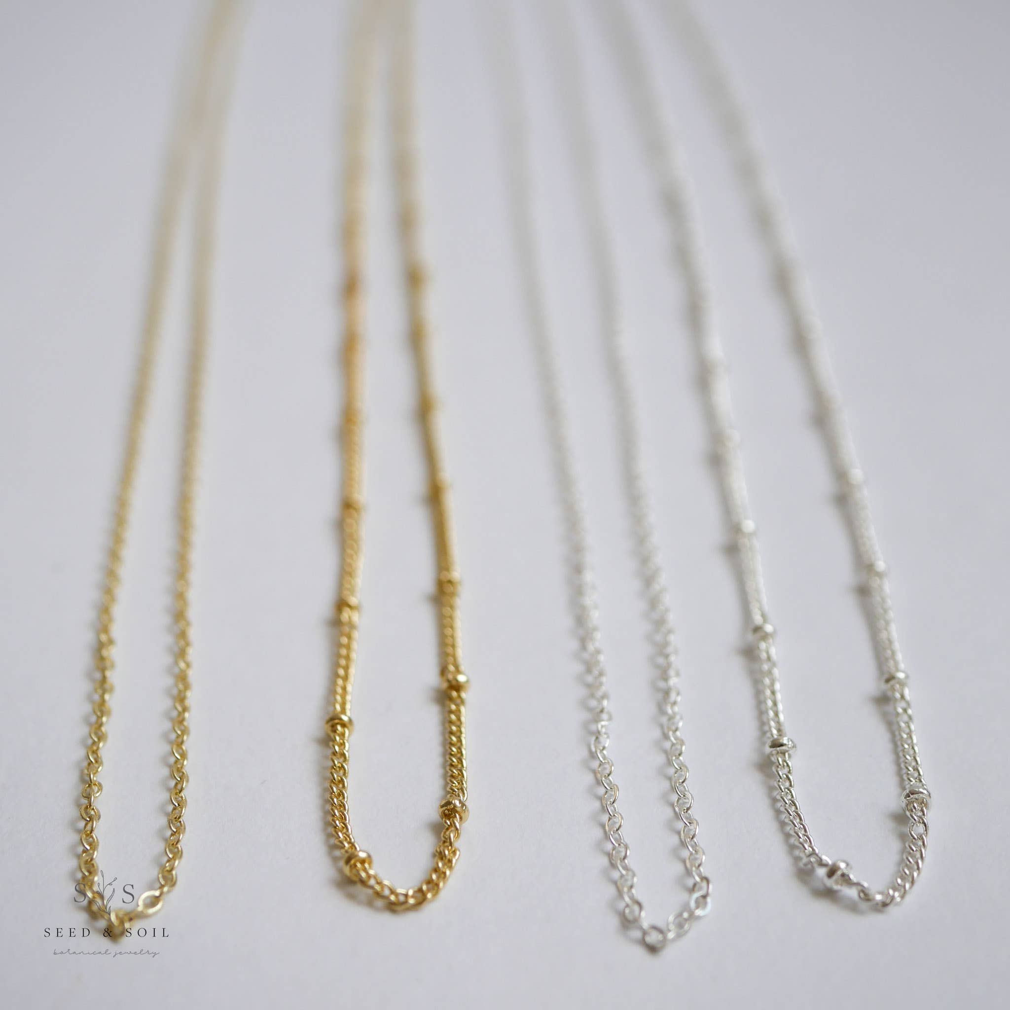 Tiny Oval Necklace