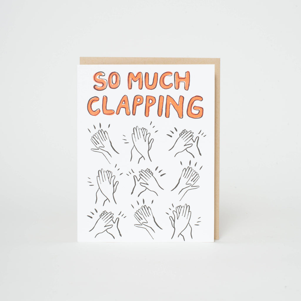 Congrats Card | So Much Clapping