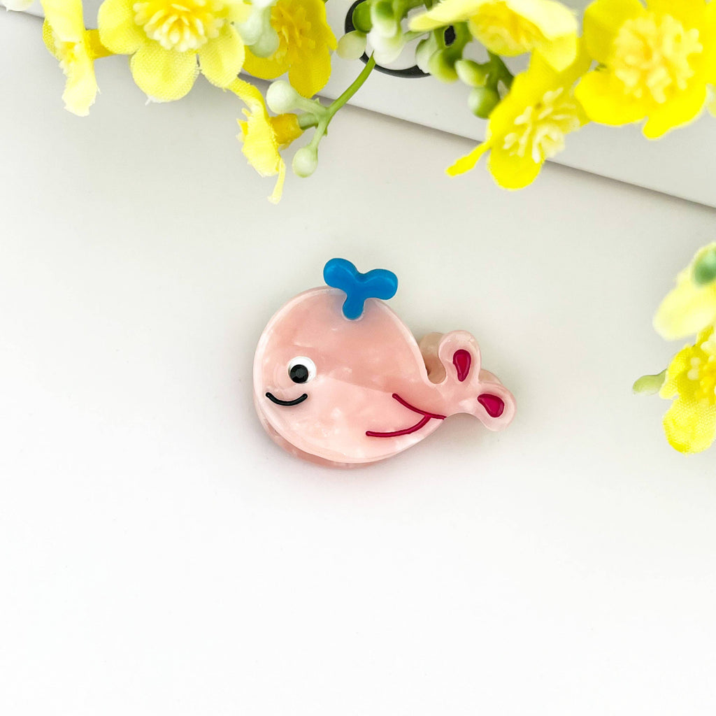 TheDivaSoap - Ocean Fish Mini Claw Clip, Whale Hair Clip