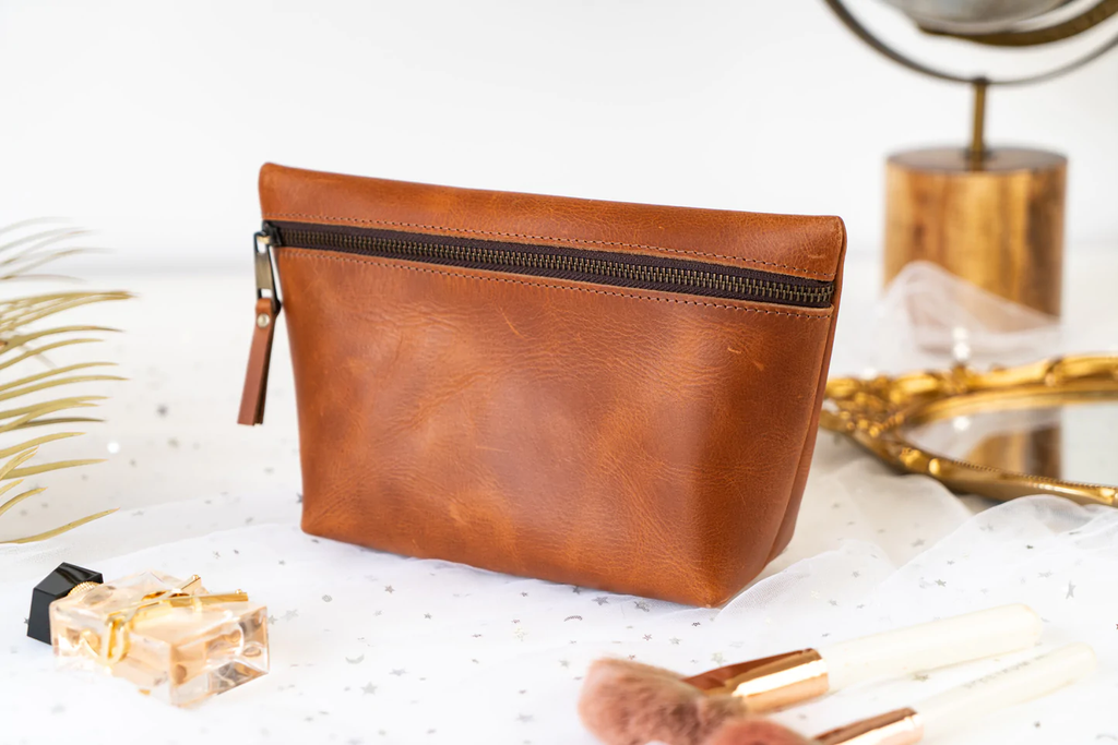 Leather Accessory Bag