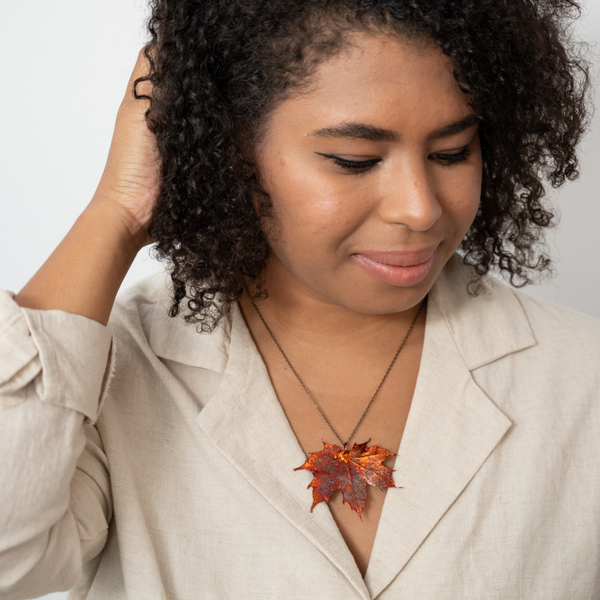 Birch Jewellery - Maple Leaf Necklace