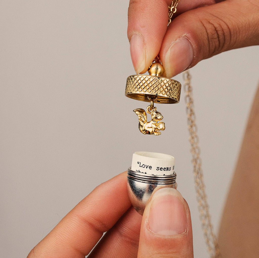 Secret Message Locket | Acorn + Squirrel