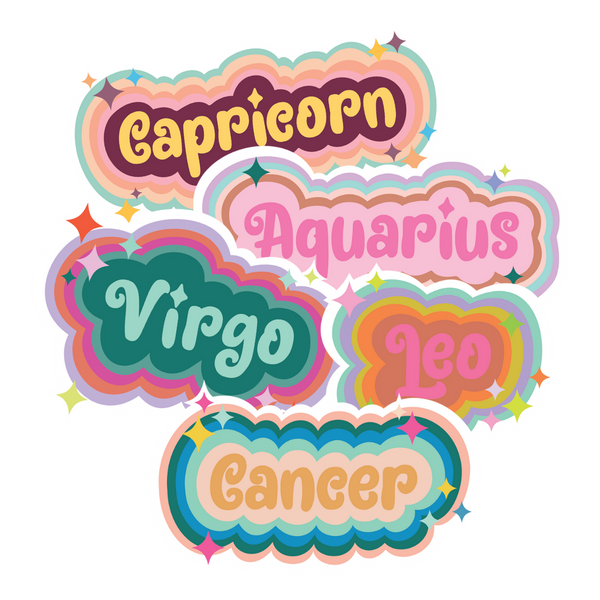 Zodiac Stickers | Assorted