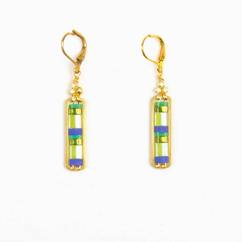 Altiplano - Miyuke Colorblock Dangle Earrings