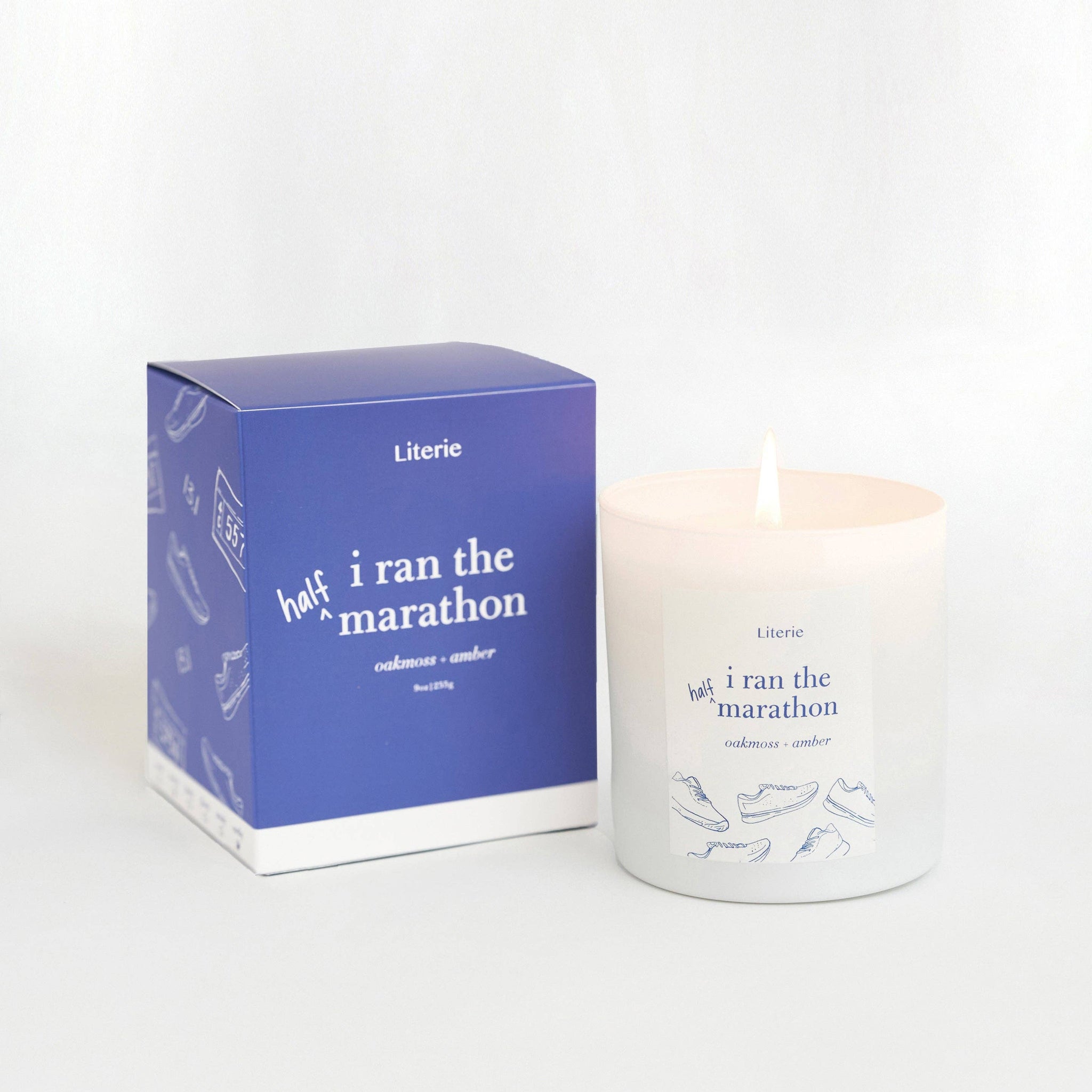 I Ran the Half Marathon| Candle