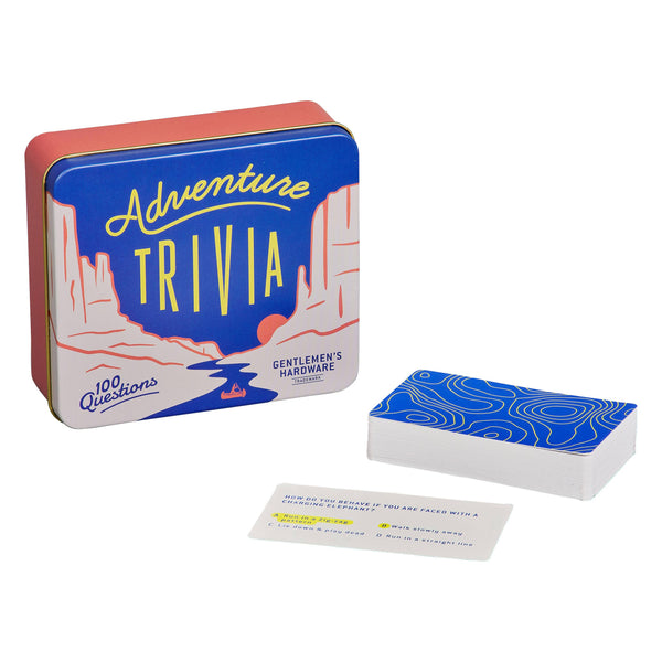 Adventure Trivia | 100 Card Game Set