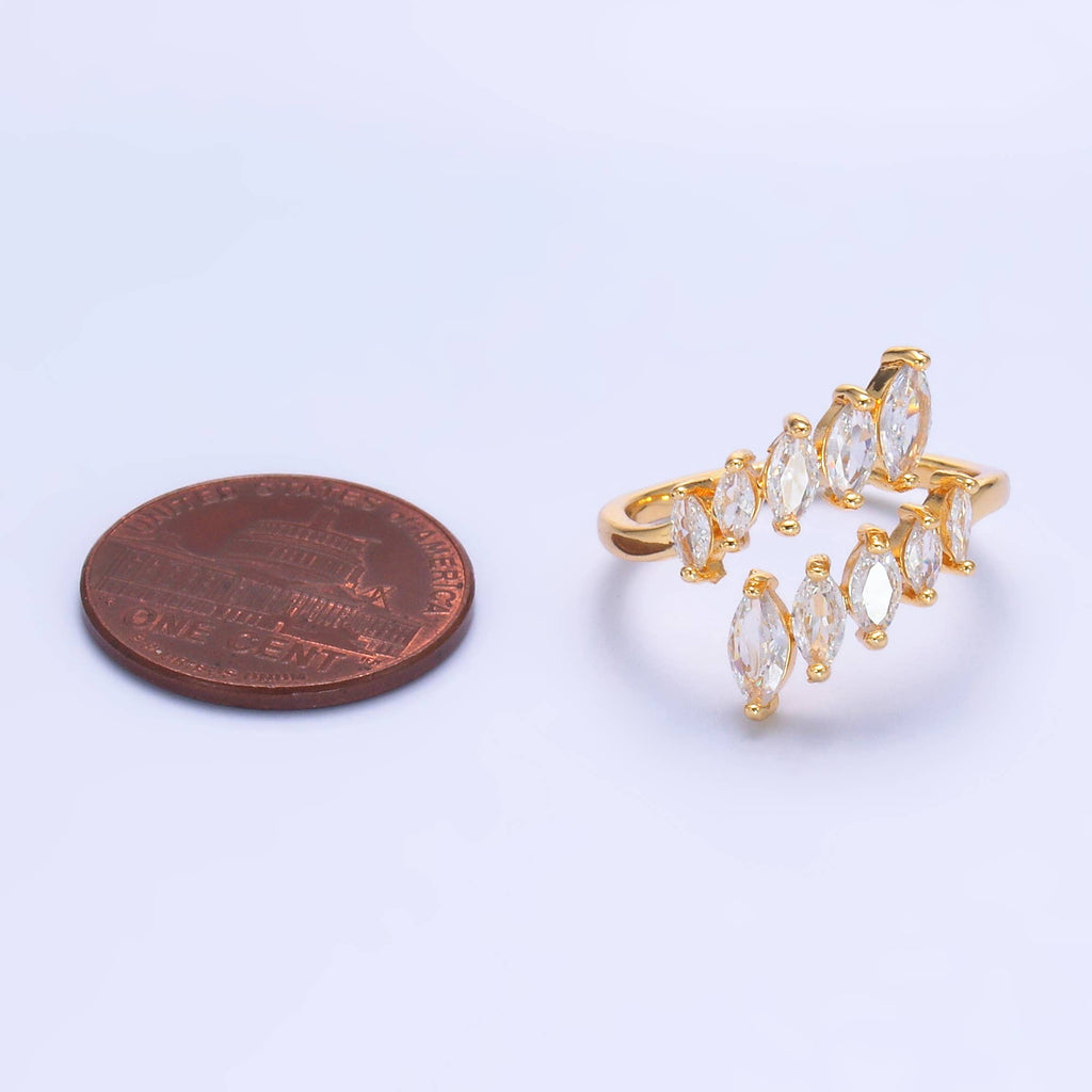 Marquise Adjustable Ring