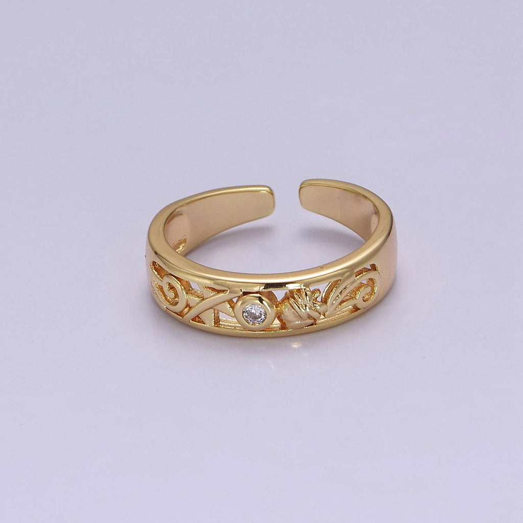 Ornament Adjustable Ring