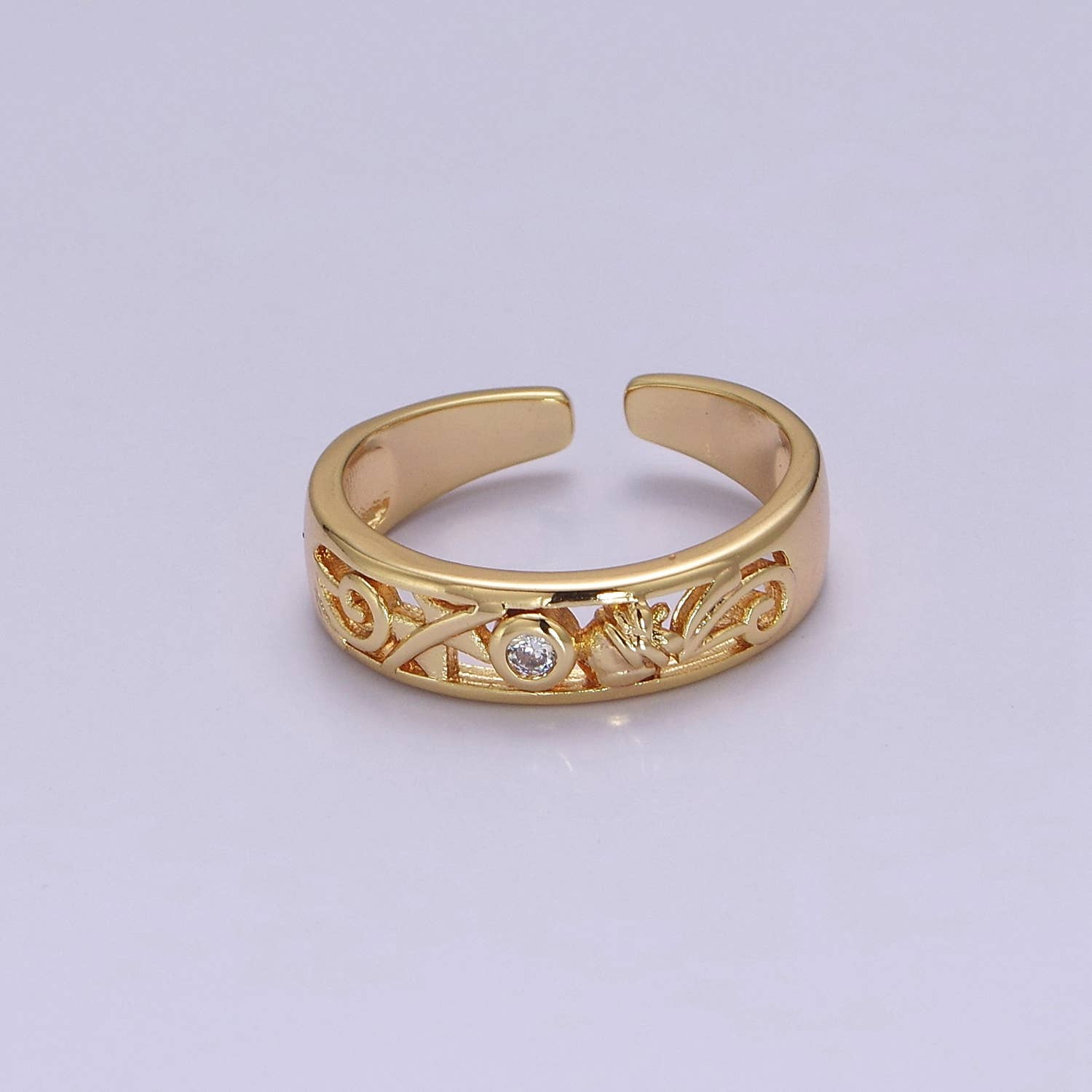 Ornament Adjustable Ring