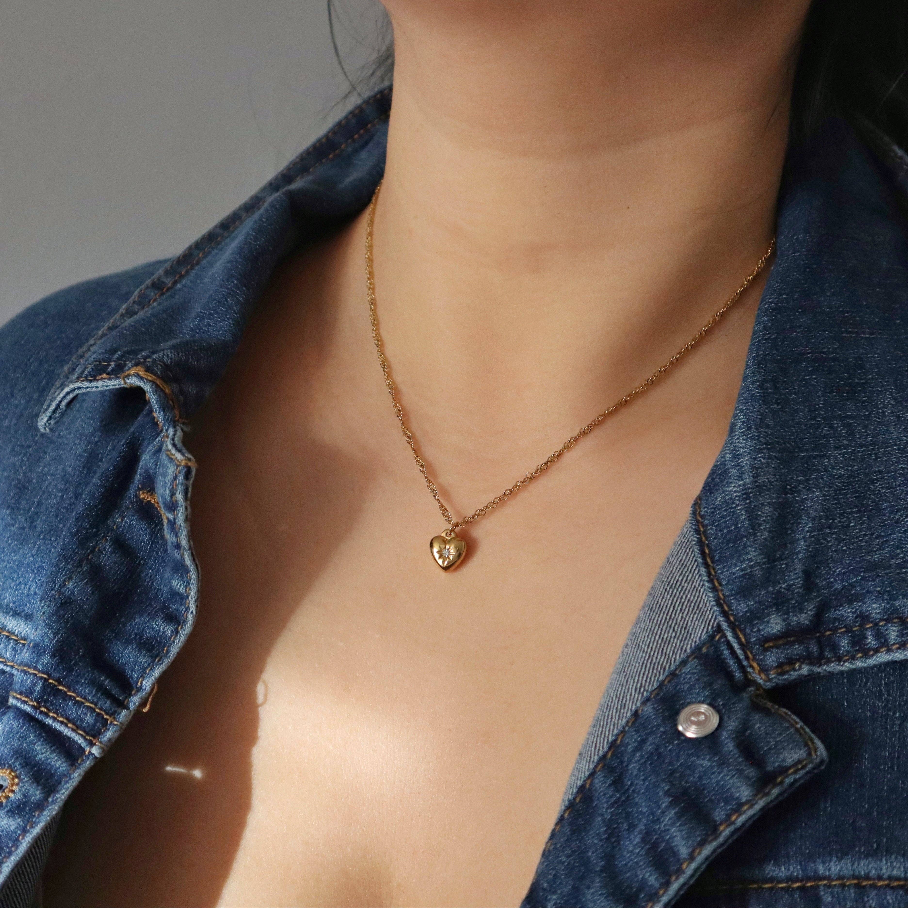 Starry Heart Necklace