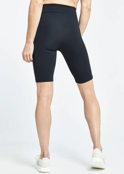 Women's Essential Bird Long Shorts | Black