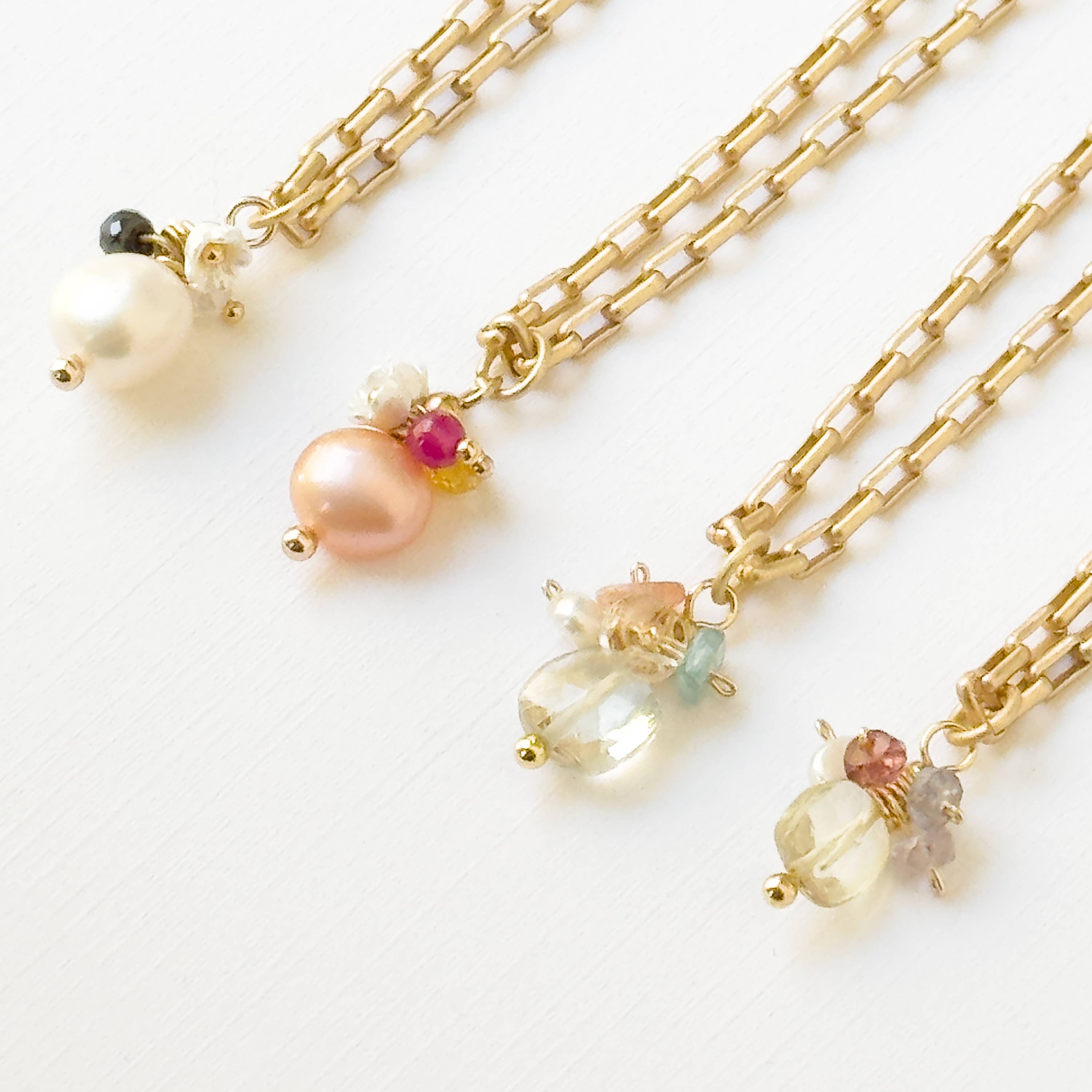 Gold Paperclip Chain Necklace